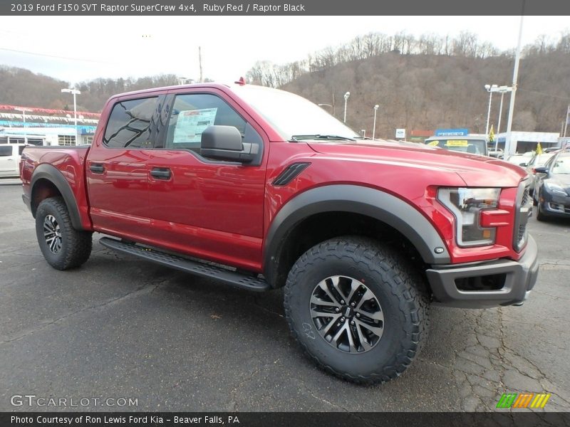  2019 F150 SVT Raptor SuperCrew 4x4 Ruby Red