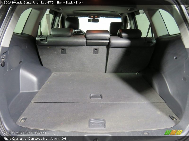Ebony Black / Black 2009 Hyundai Santa Fe Limited 4WD