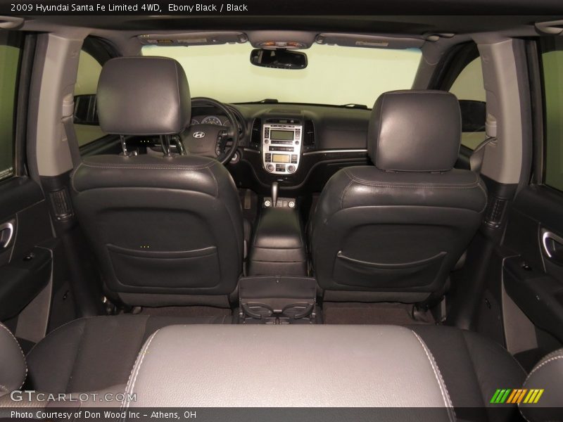 Ebony Black / Black 2009 Hyundai Santa Fe Limited 4WD