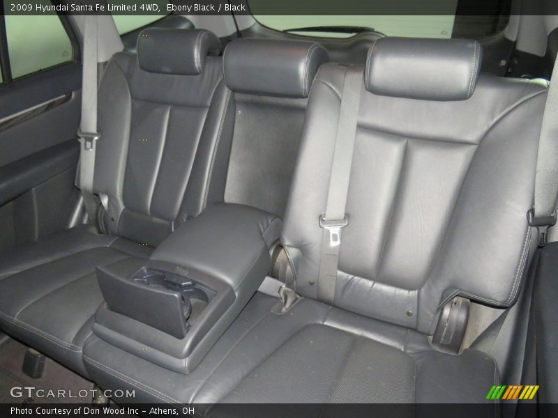 Ebony Black / Black 2009 Hyundai Santa Fe Limited 4WD