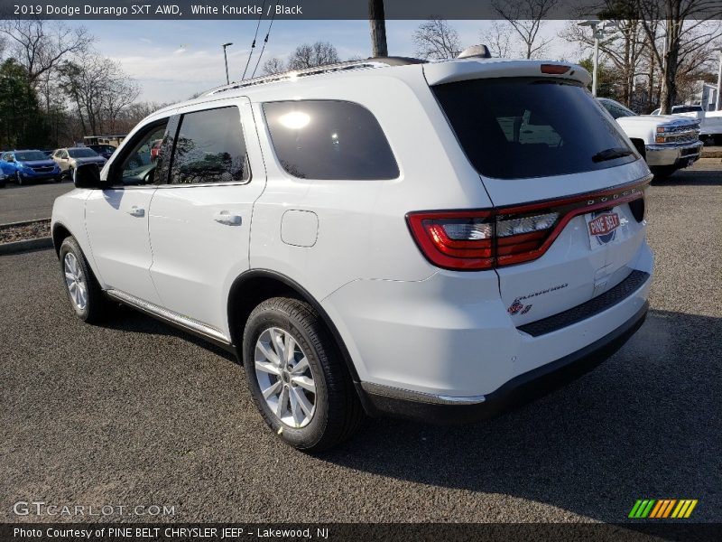 White Knuckle / Black 2019 Dodge Durango SXT AWD