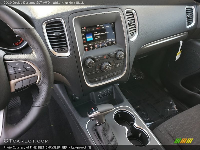 Dashboard of 2019 Durango SXT AWD