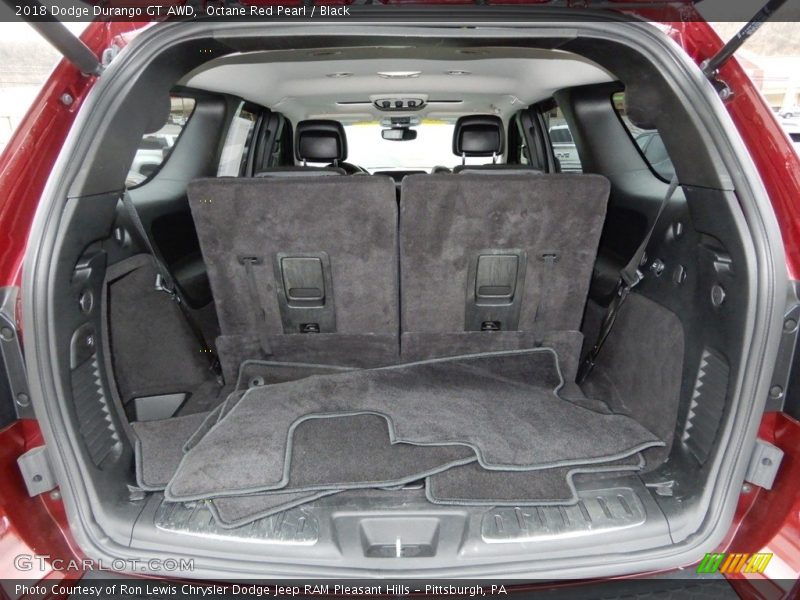 Octane Red Pearl / Black 2018 Dodge Durango GT AWD