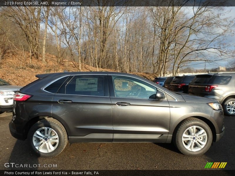 Magnetic / Ebony 2019 Ford Edge SEL AWD