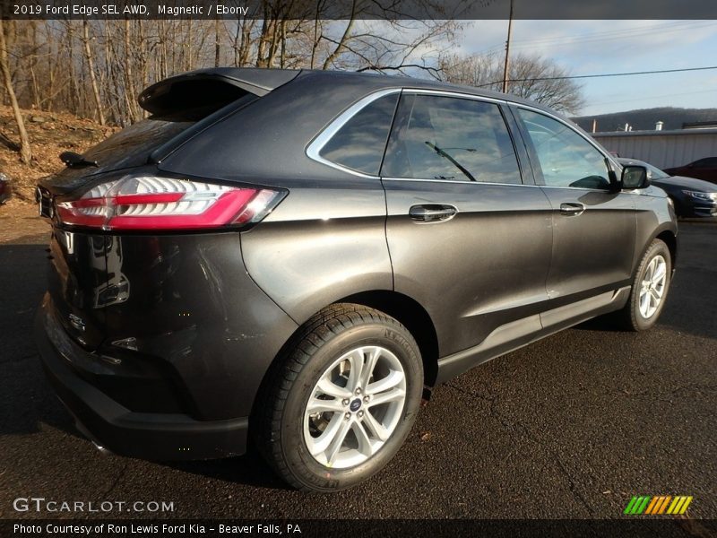 Magnetic / Ebony 2019 Ford Edge SEL AWD