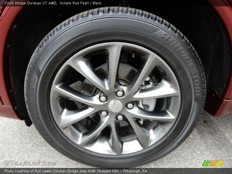 Octane Red Pearl / Black 2018 Dodge Durango GT AWD