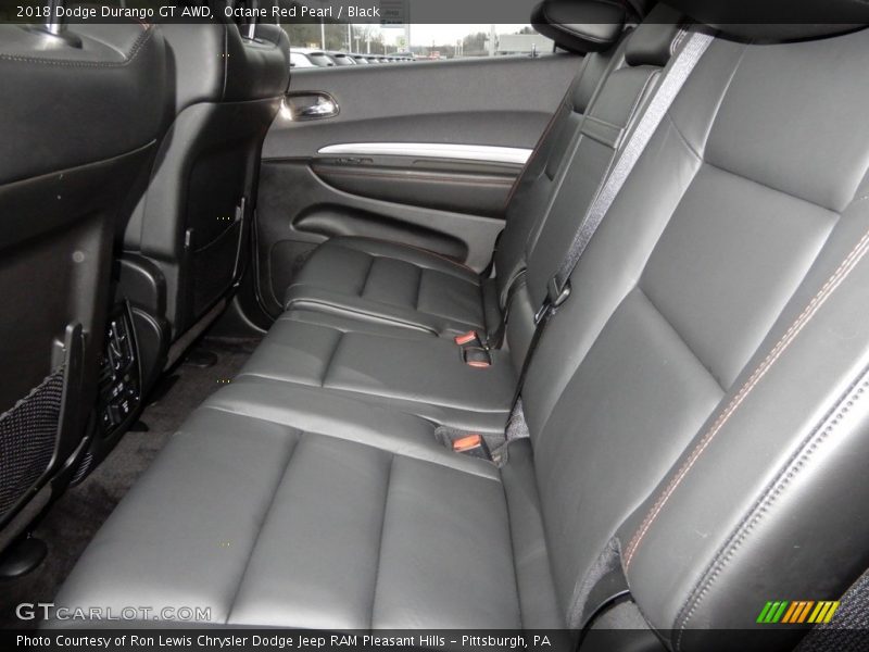 Octane Red Pearl / Black 2018 Dodge Durango GT AWD