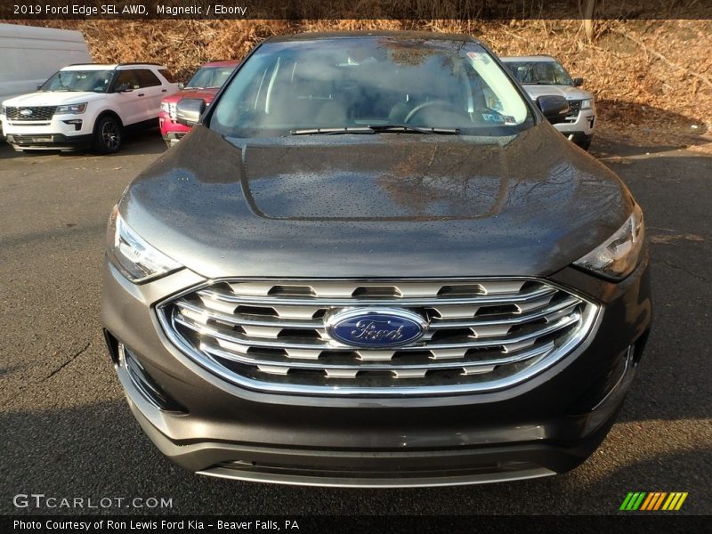 Magnetic / Ebony 2019 Ford Edge SEL AWD