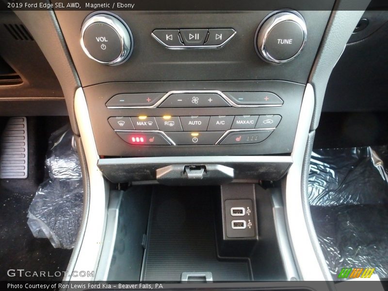 Magnetic / Ebony 2019 Ford Edge SEL AWD