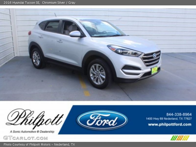 Chromium Silver / Gray 2016 Hyundai Tucson SE
