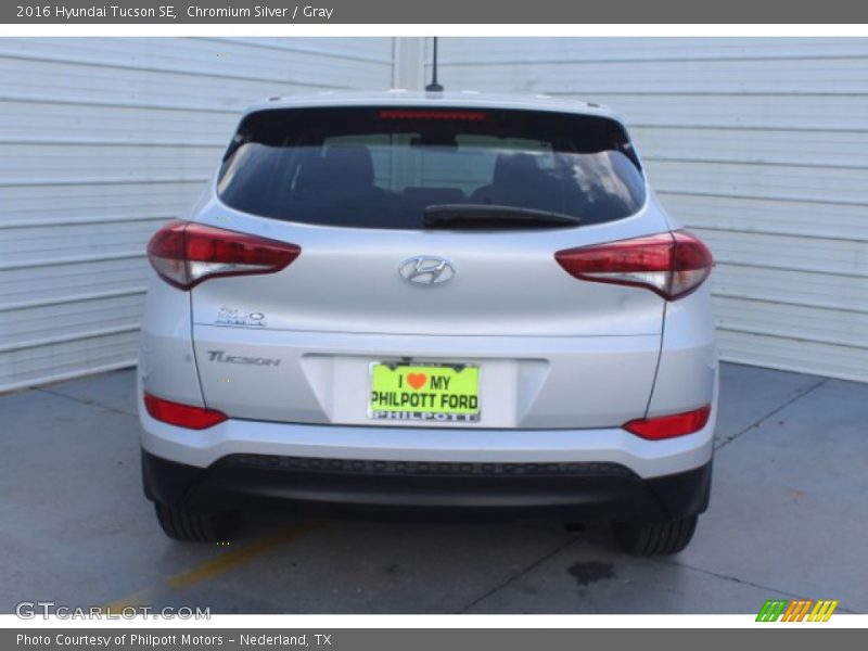 Chromium Silver / Gray 2016 Hyundai Tucson SE
