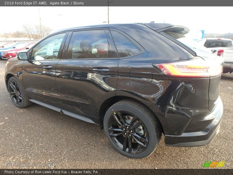 Agate Black / Ebony 2019 Ford Edge ST AWD