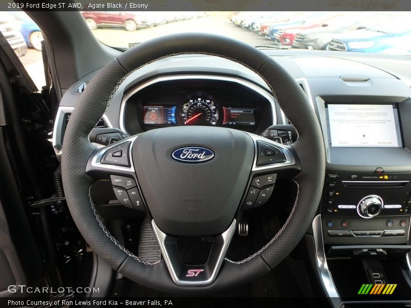  2019 Edge ST AWD Steering Wheel