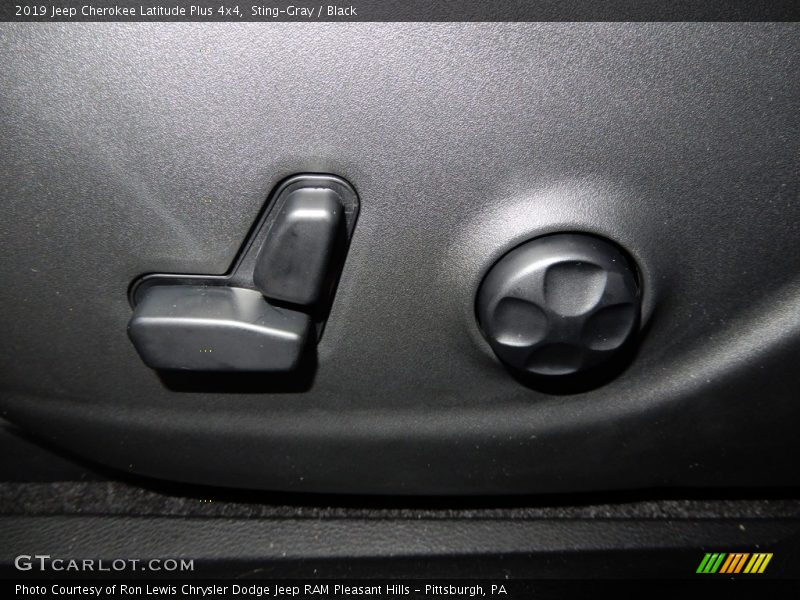 Sting-Gray / Black 2019 Jeep Cherokee Latitude Plus 4x4