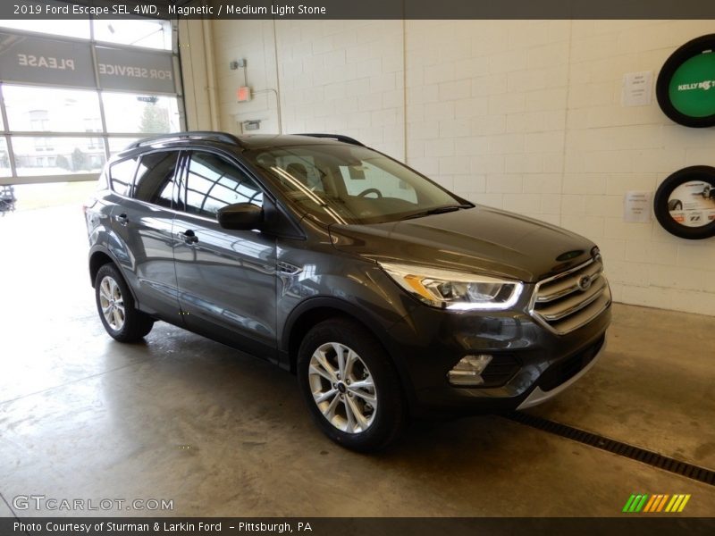 Magnetic / Medium Light Stone 2019 Ford Escape SEL 4WD