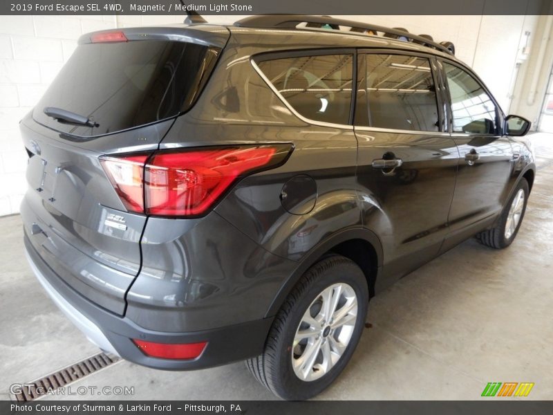 Magnetic / Medium Light Stone 2019 Ford Escape SEL 4WD