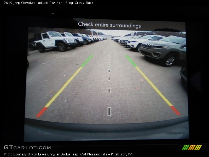 Sting-Gray / Black 2019 Jeep Cherokee Latitude Plus 4x4