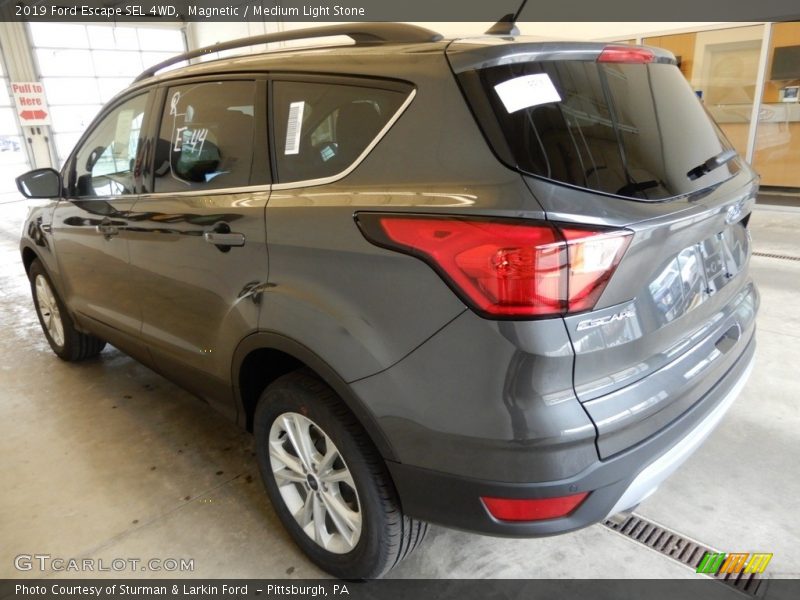 Magnetic / Medium Light Stone 2019 Ford Escape SEL 4WD