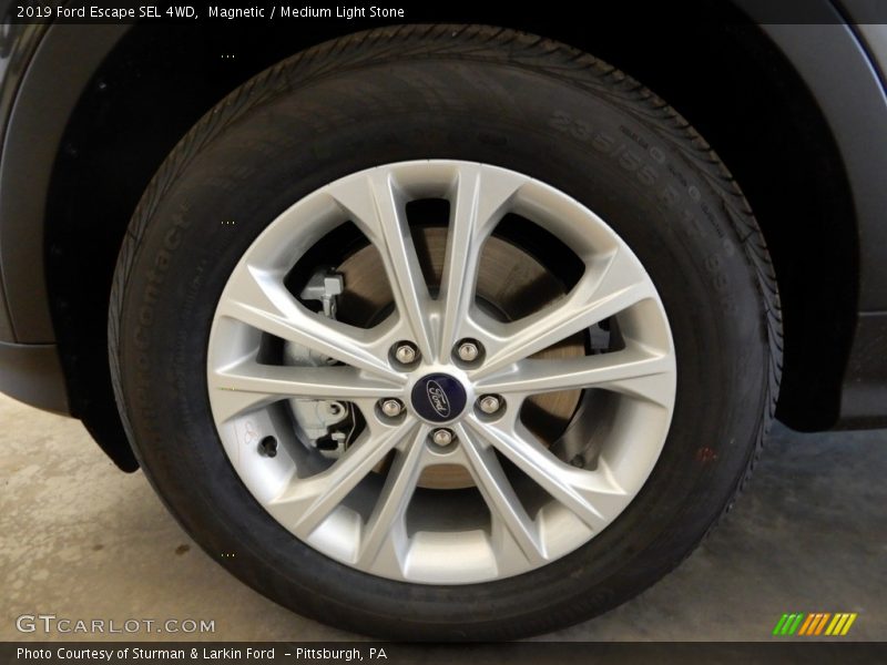 Magnetic / Medium Light Stone 2019 Ford Escape SEL 4WD