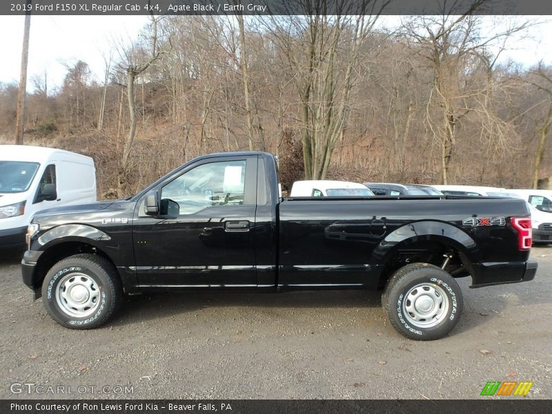  2019 F150 XL Regular Cab 4x4 Agate Black