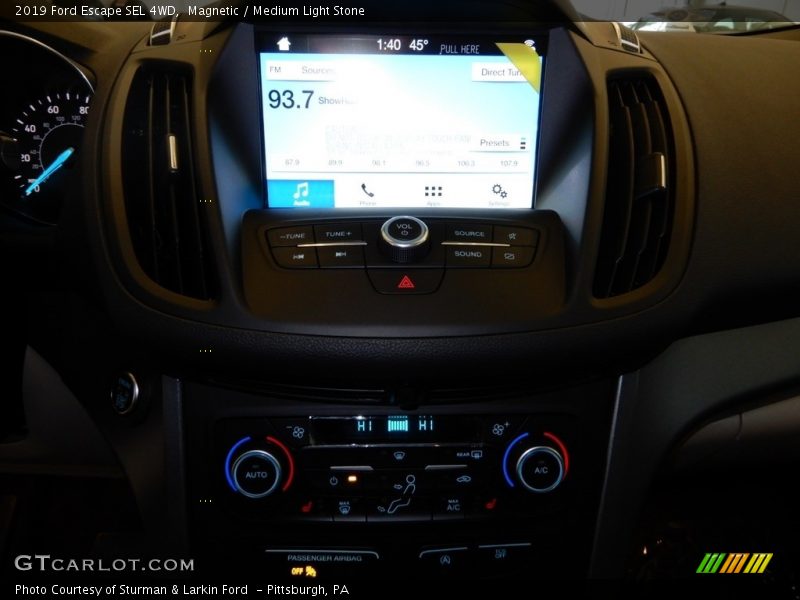 Magnetic / Medium Light Stone 2019 Ford Escape SEL 4WD