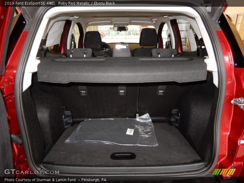  2019 EcoSport SE 4WD Trunk