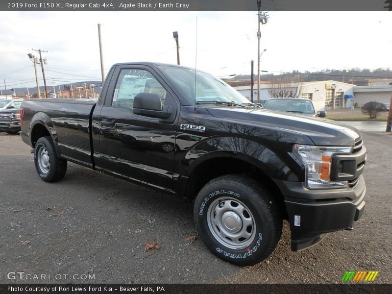 Agate Black / Earth Gray 2019 Ford F150 XL Regular Cab 4x4