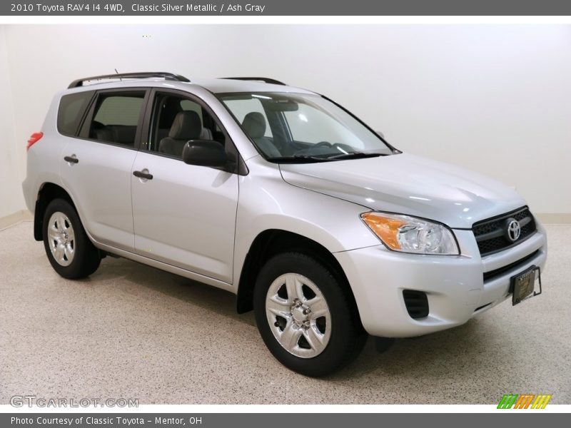 Classic Silver Metallic / Ash Gray 2010 Toyota RAV4 I4 4WD