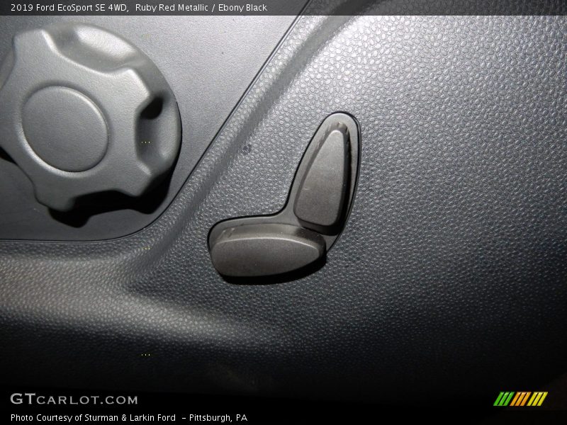 Ruby Red Metallic / Ebony Black 2019 Ford EcoSport SE 4WD