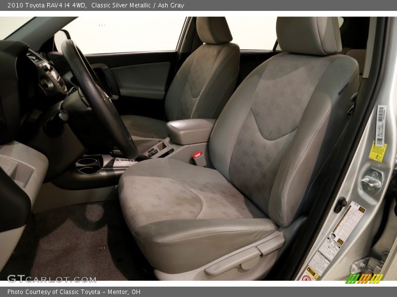 Classic Silver Metallic / Ash Gray 2010 Toyota RAV4 I4 4WD
