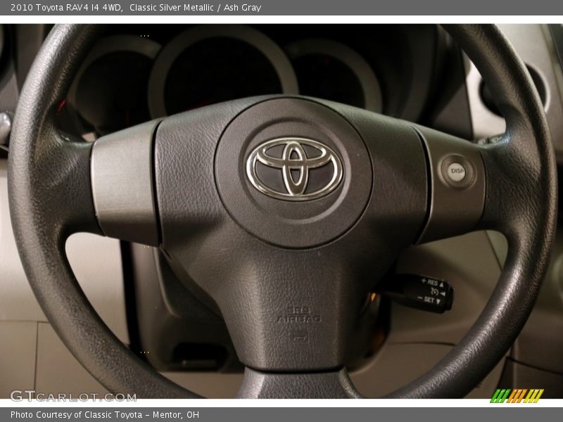 Classic Silver Metallic / Ash Gray 2010 Toyota RAV4 I4 4WD