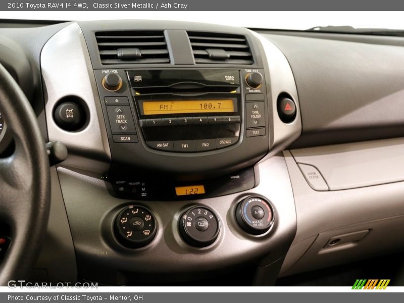 Classic Silver Metallic / Ash Gray 2010 Toyota RAV4 I4 4WD