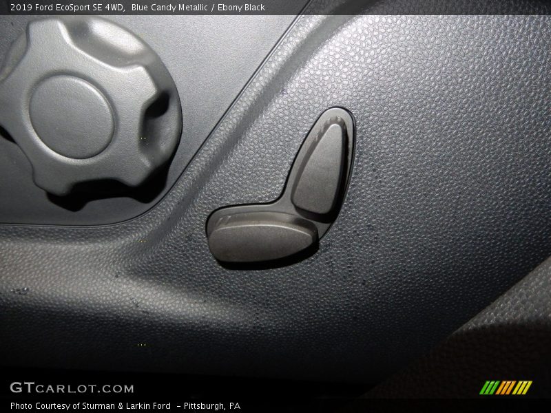 Blue Candy Metallic / Ebony Black 2019 Ford EcoSport SE 4WD
