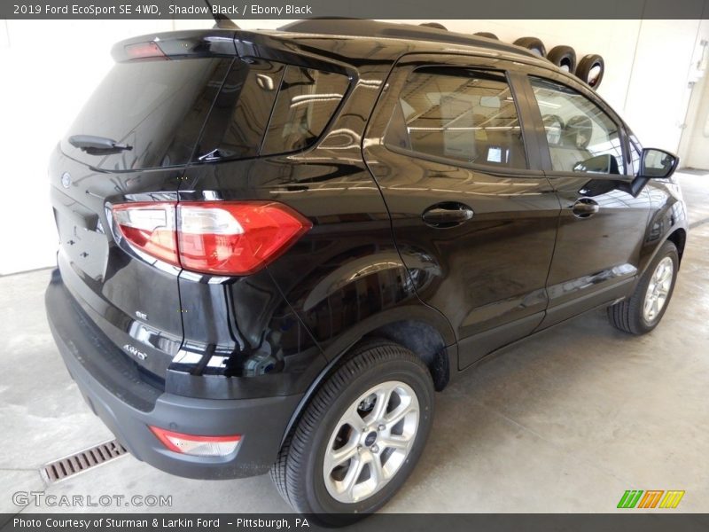 Shadow Black / Ebony Black 2019 Ford EcoSport SE 4WD