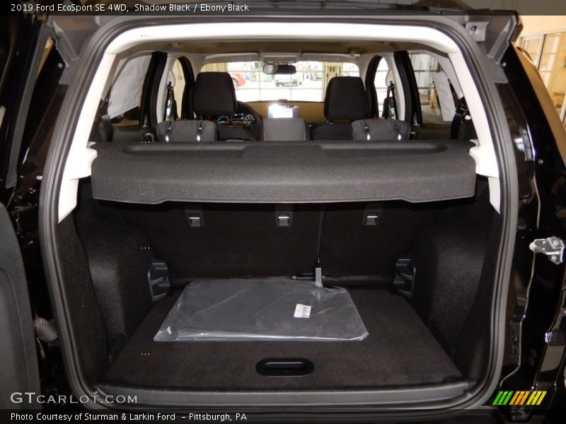  2019 EcoSport SE 4WD Trunk