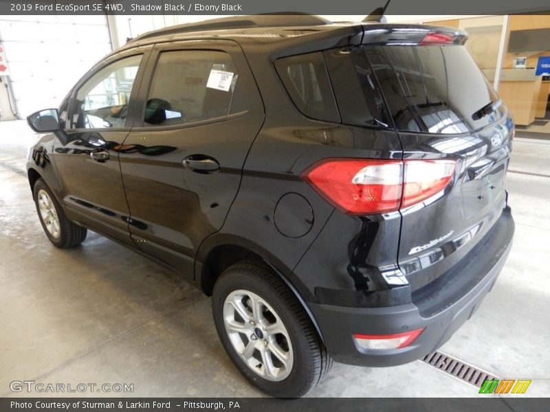 Shadow Black / Ebony Black 2019 Ford EcoSport SE 4WD