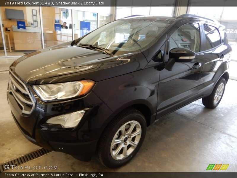 Shadow Black / Ebony Black 2019 Ford EcoSport SE 4WD