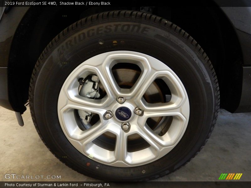 Shadow Black / Ebony Black 2019 Ford EcoSport SE 4WD