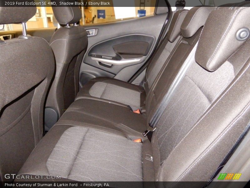 Rear Seat of 2019 EcoSport SE 4WD