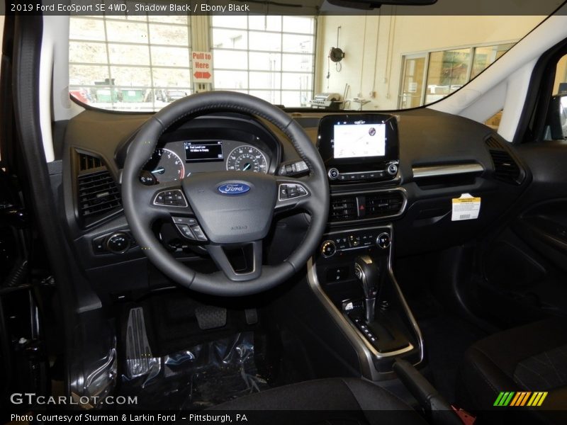 Shadow Black / Ebony Black 2019 Ford EcoSport SE 4WD