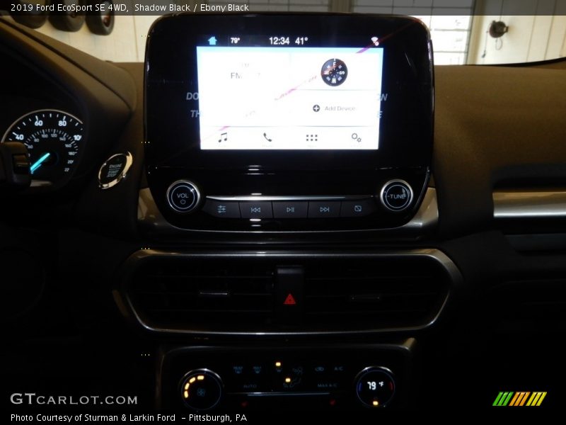 Shadow Black / Ebony Black 2019 Ford EcoSport SE 4WD