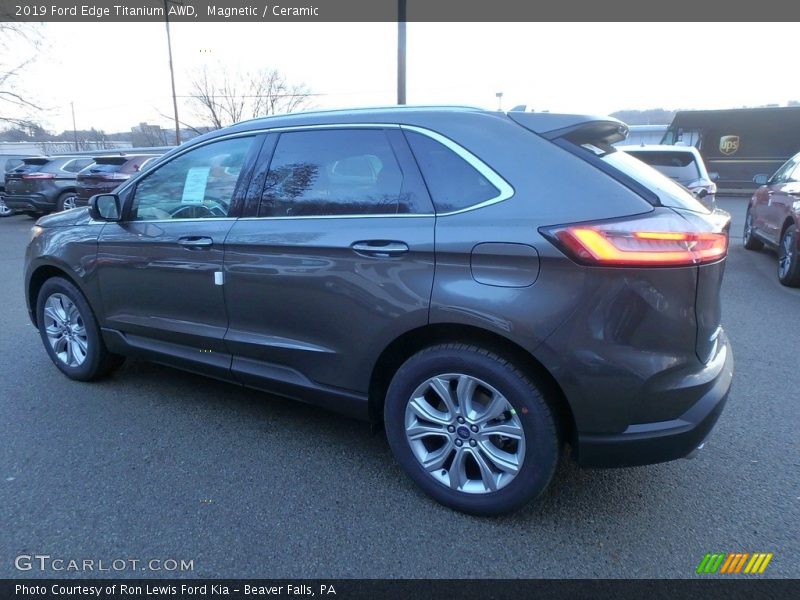 Magnetic / Ceramic 2019 Ford Edge Titanium AWD