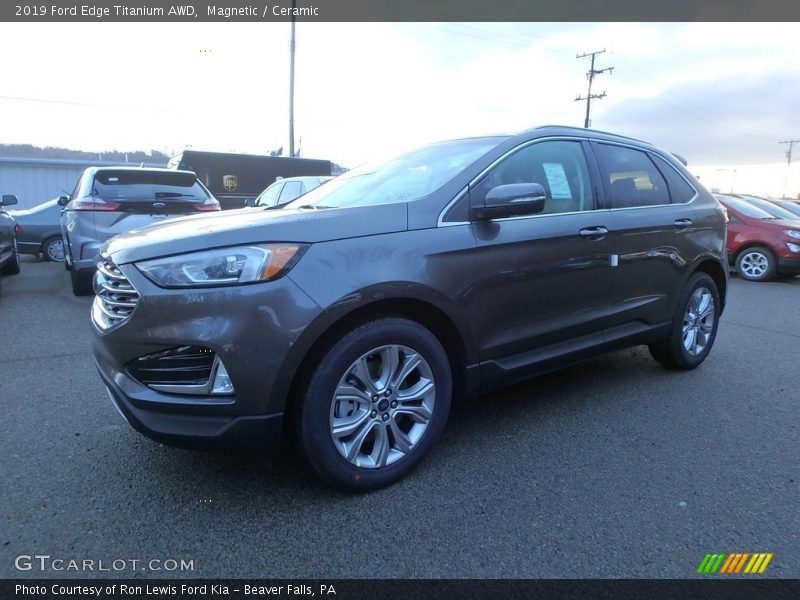 Magnetic / Ceramic 2019 Ford Edge Titanium AWD