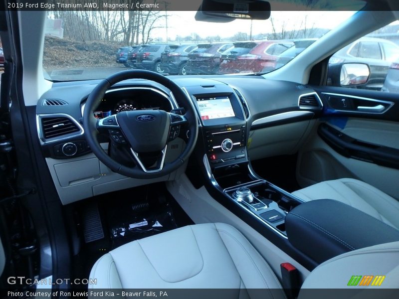 Magnetic / Ceramic 2019 Ford Edge Titanium AWD