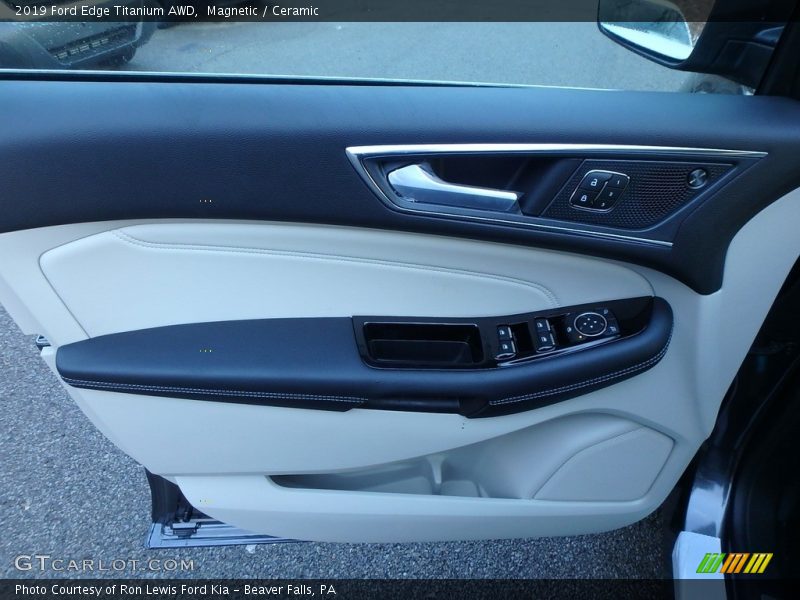 Magnetic / Ceramic 2019 Ford Edge Titanium AWD