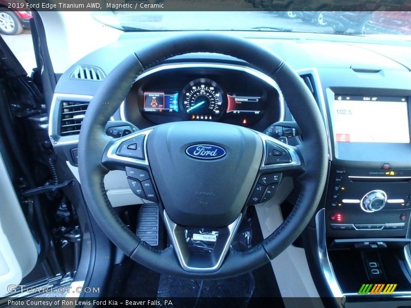 Magnetic / Ceramic 2019 Ford Edge Titanium AWD