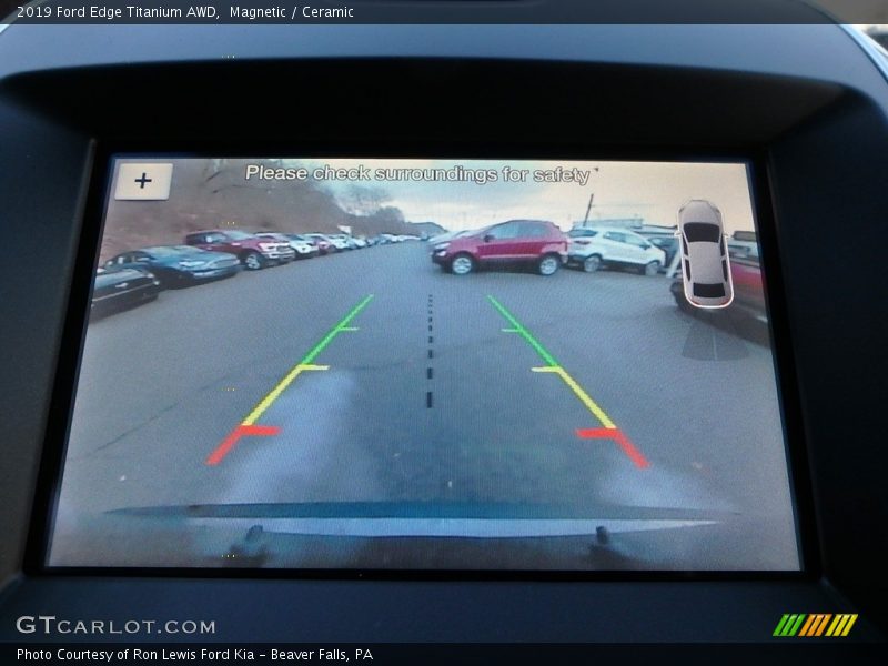 Magnetic / Ceramic 2019 Ford Edge Titanium AWD