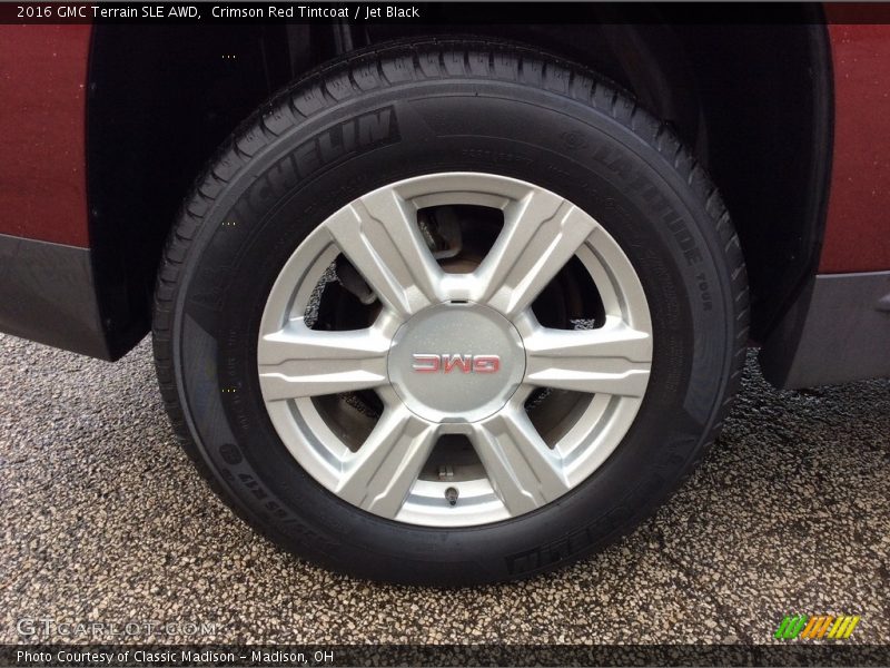 Crimson Red Tintcoat / Jet Black 2016 GMC Terrain SLE AWD
