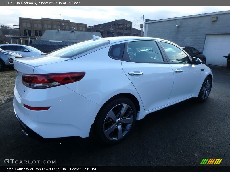Snow White Pearl / Black 2019 Kia Optima S