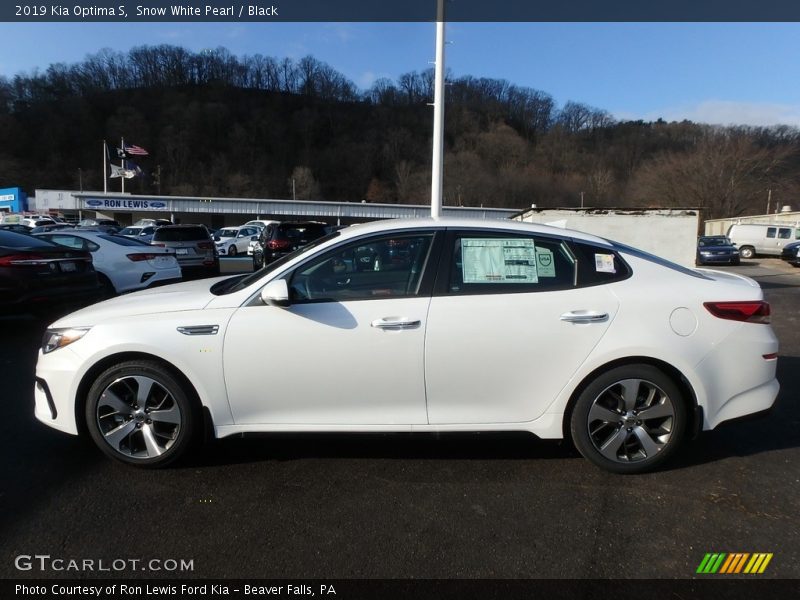  2019 Optima S Snow White Pearl